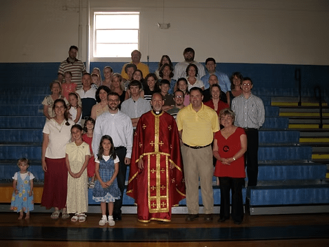 Our first Liturgy.